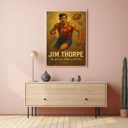 Jim Thorpe The Greatest Athlete Poster