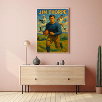 Jim Thorpe Athletic Legend Poster