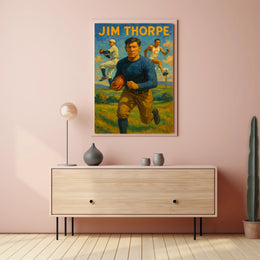 Jim Thorpe Athletic Legend Poster