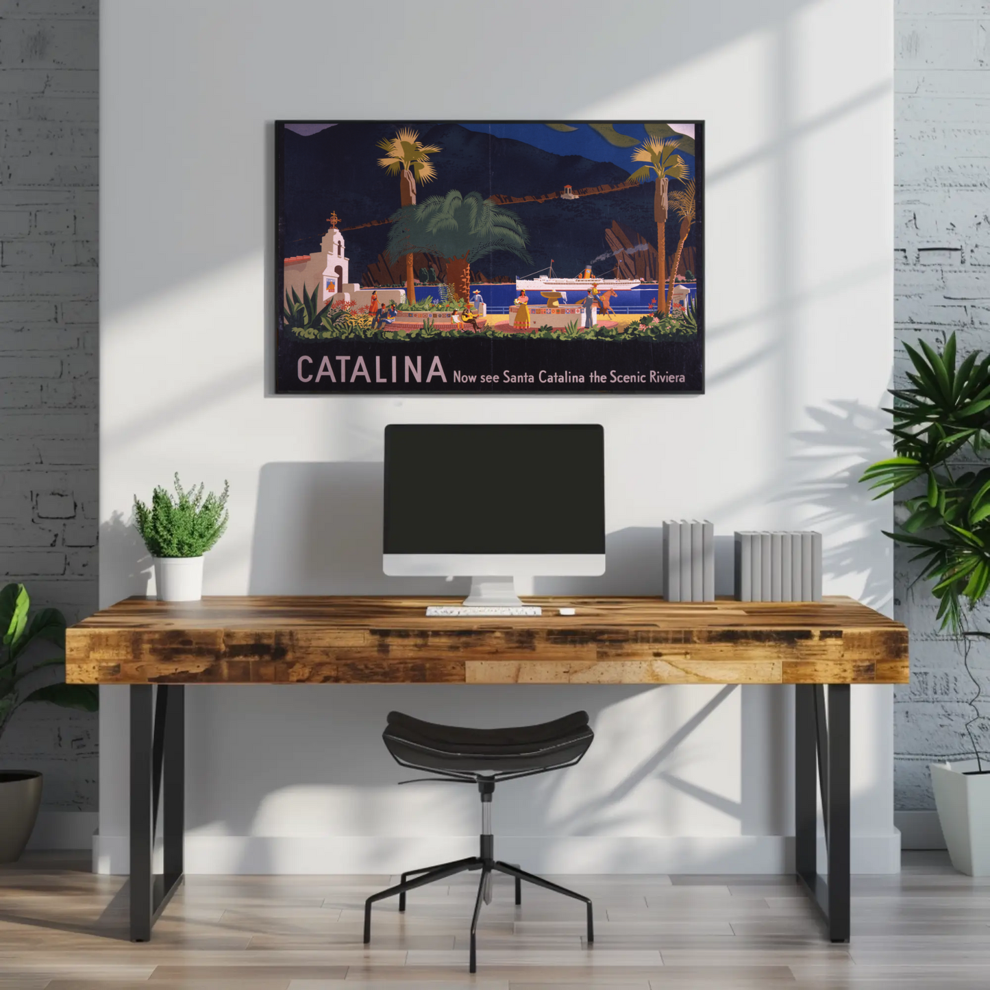 Catalina - The Scenic Riviera of the U.S.A. Poster