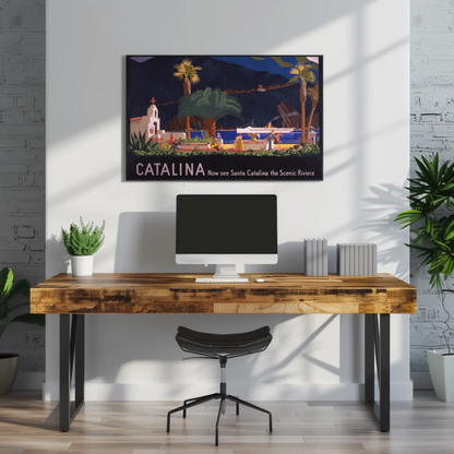 Catalina - The Scenic Riviera of the U.S.A. Poster