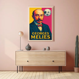 Georges Méliès Cinematic Pioneer Poster