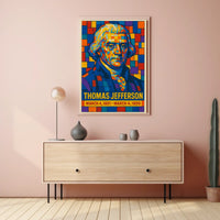 Thomas Jefferson 3rd President Poster