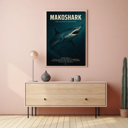 Makoshark The Oceans Predator Poster