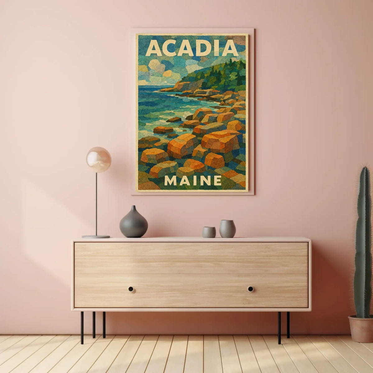 Acadia National Park Maine Poster