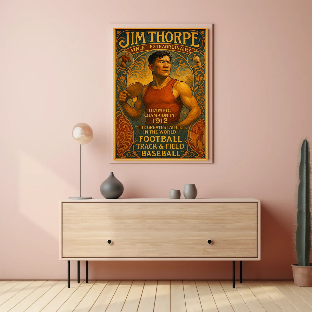 Celebrating an Olympic Legend Poster