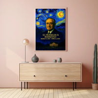 Franklin D. Roosevelt 32nd President of the United States Presidential Masterpiece Series Poster