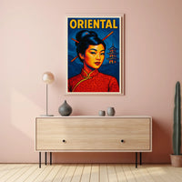 Oriental Elegance Poster