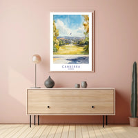 Canberra Scenic View Poster PosterGoat
