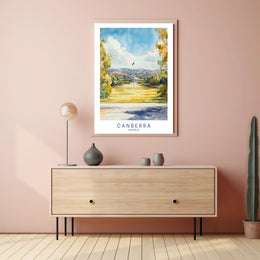 Canberra Scenic View Poster PosterGoat