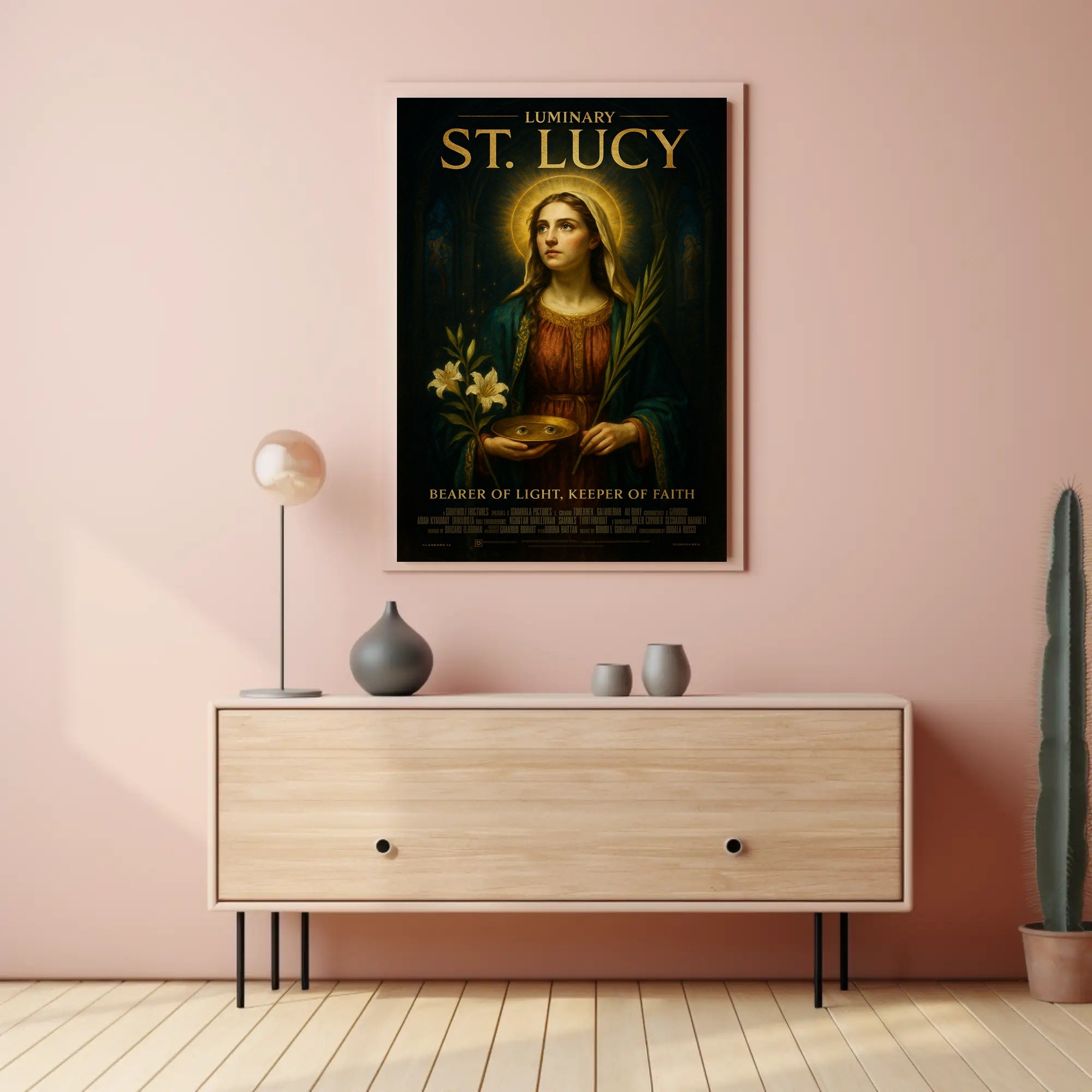 Luminary St. Lucy Poster