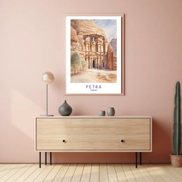 Petra Jordan Poster