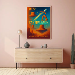 Fly Canyonlands Poster