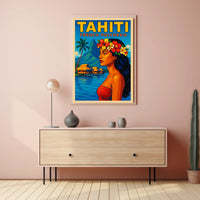 Tahiti French Polynesia Poster