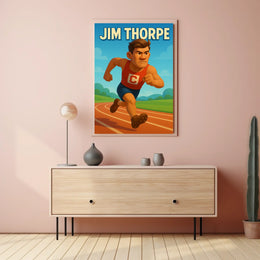 Jim Thorpe Athletic Legend Poster