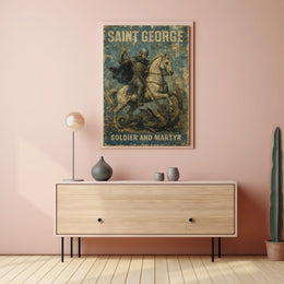 Saint George Soldier And Martyr Poster