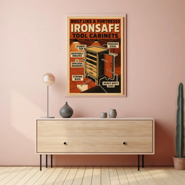 IRONSAFE Tool Cabinets Poster