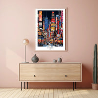 Tokyo Nights Poster PosterGoat