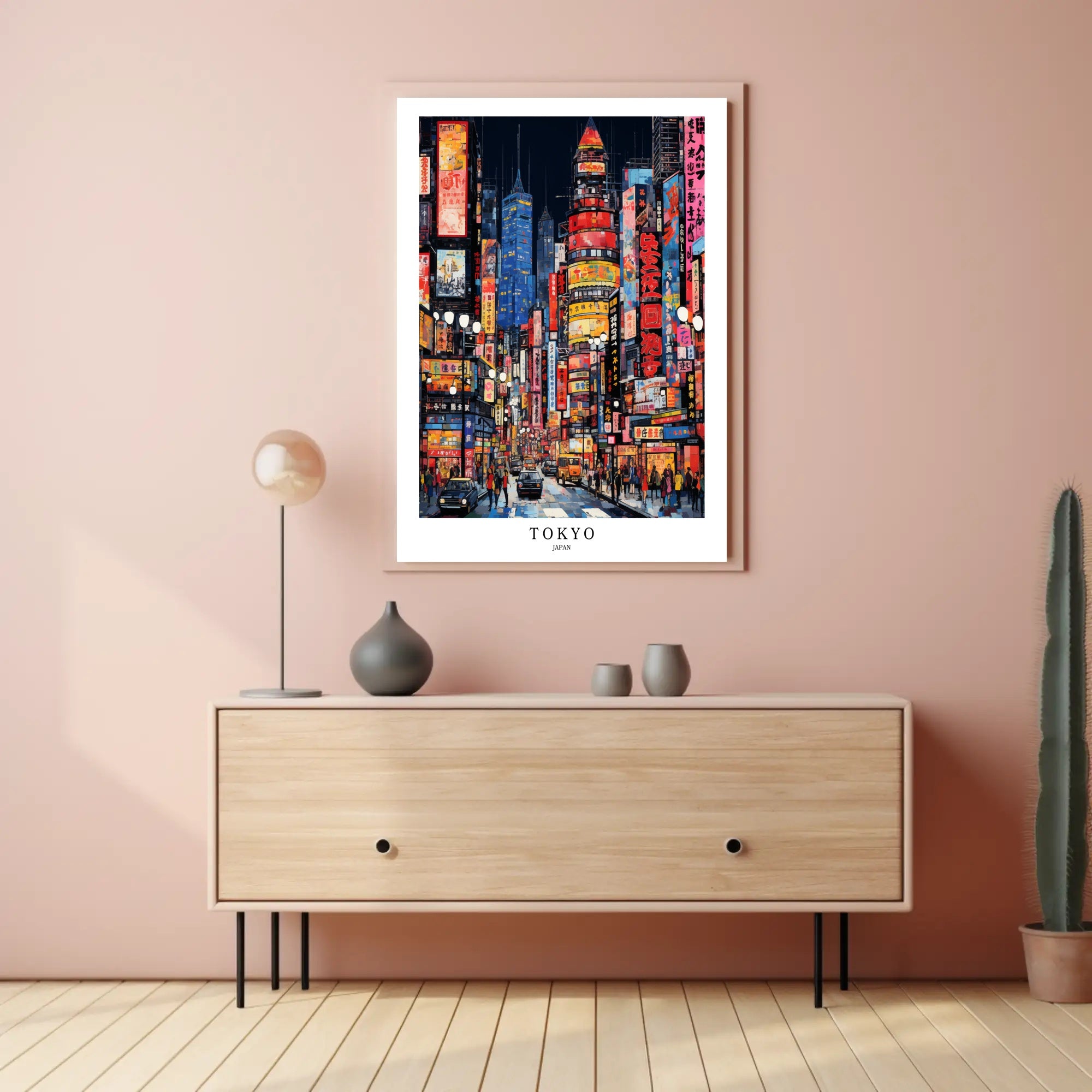 Tokyo Nights Poster PosterGoat