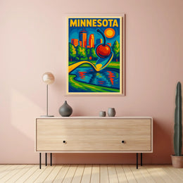 Minnesota Art Poster