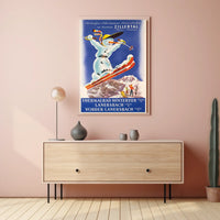 Zillertal Winter Wonderland Poster