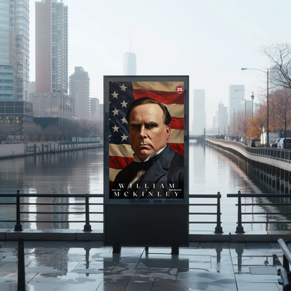 Wiliam McKinley 25th President Of The United States Portrait