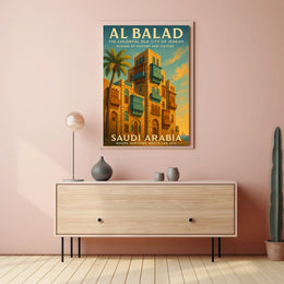 Al Balad The Colorful Old City Of Poster