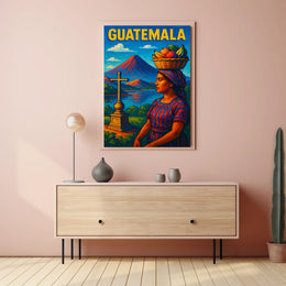 Guatemala Cultural Heritage Poster
