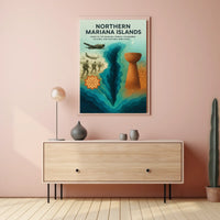 Discover the Northern Mariana Islands Poster