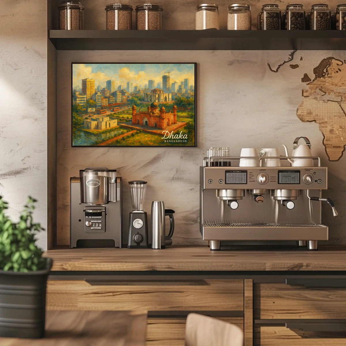 Dhaka, Bangladesh Poster