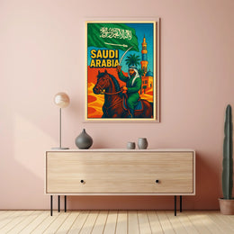 Saudi Arabia Heritage Poster