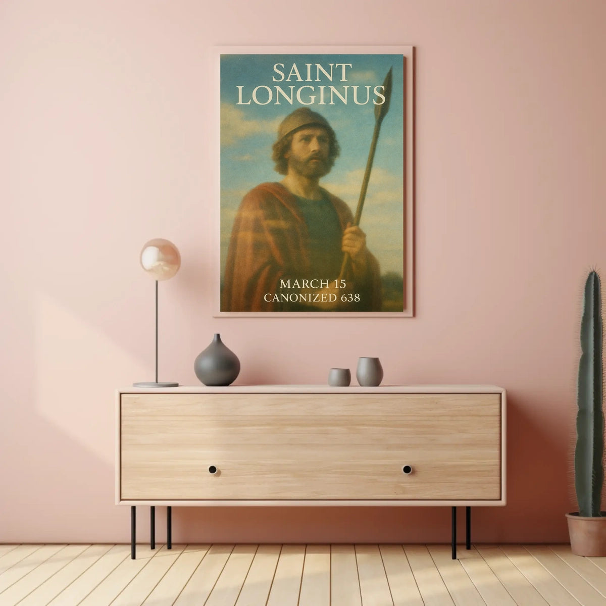 Saint Longinus Poster