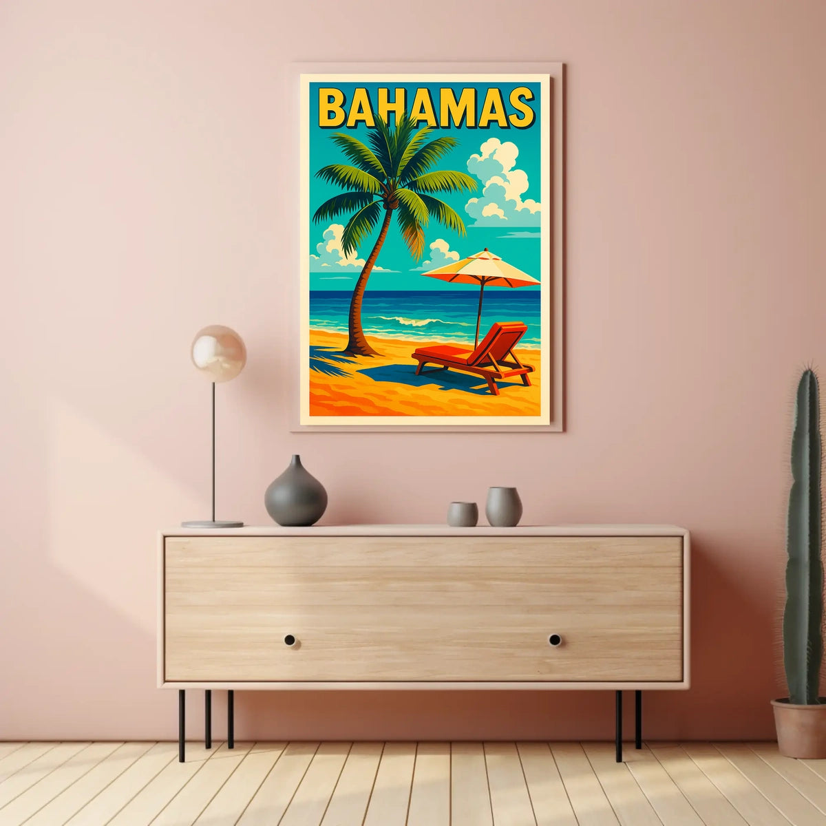 Bahamas Beach Paradise Poster