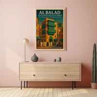 Al Balad The Colorful Old City Of Poster