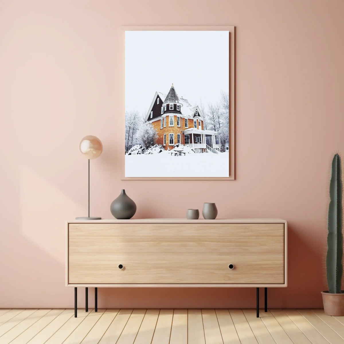 Winter Wonderland House Poster