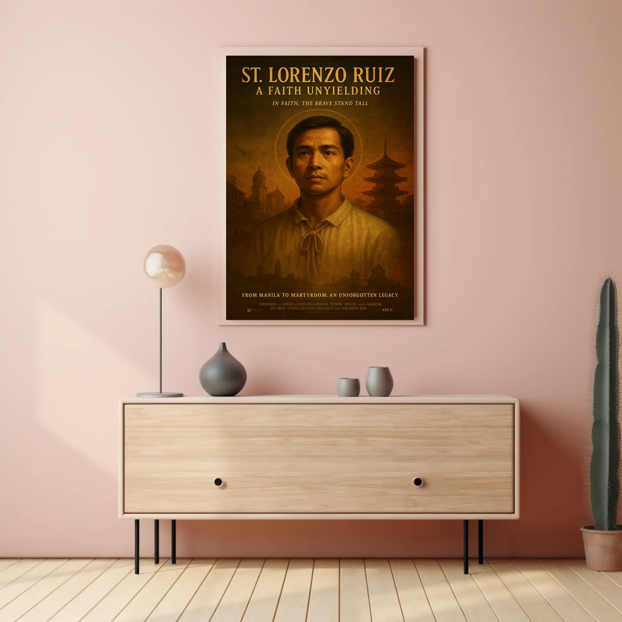 St. Lorenzo Ruiz A Faith Unyielding Poster PosterGoat