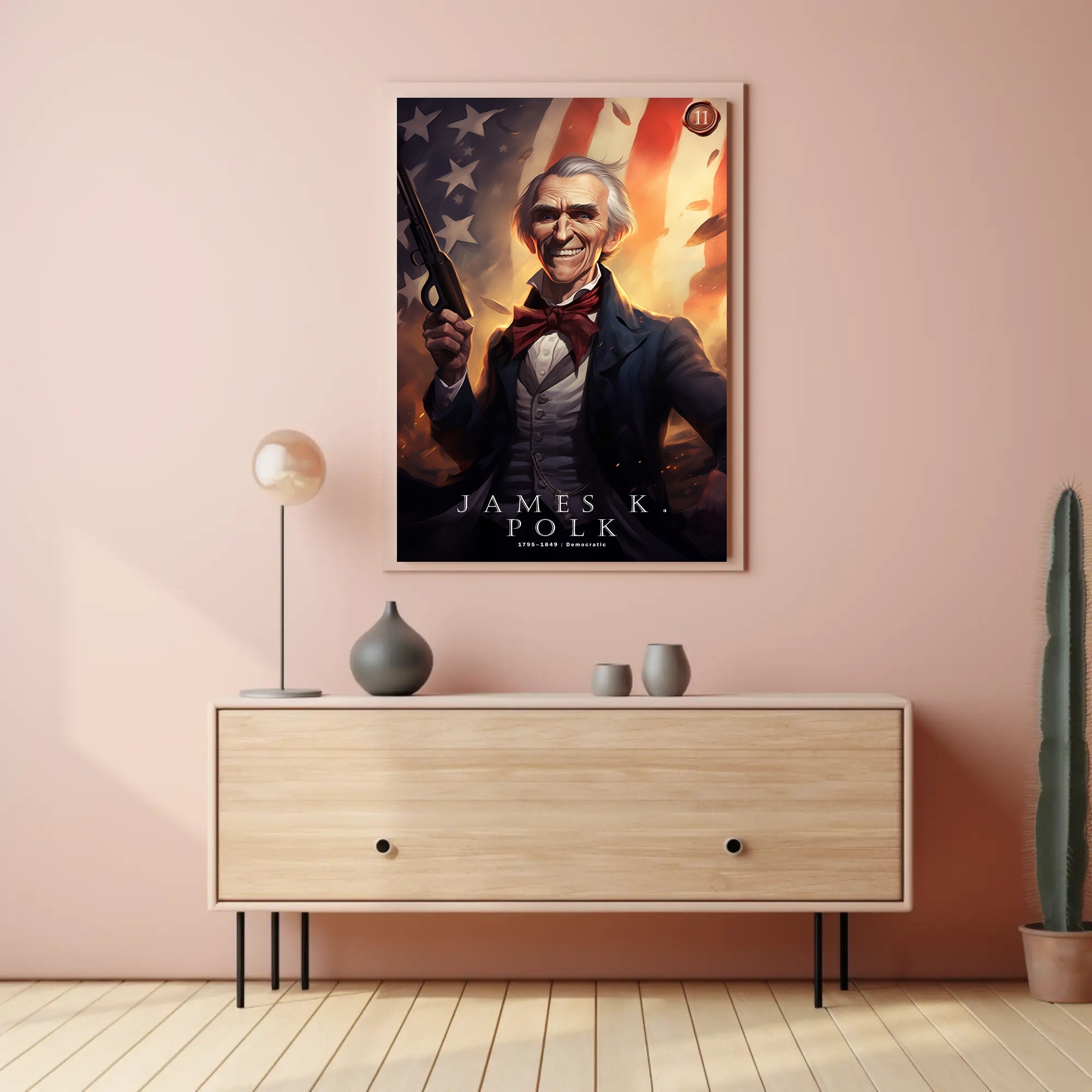 James K. Polk Poster