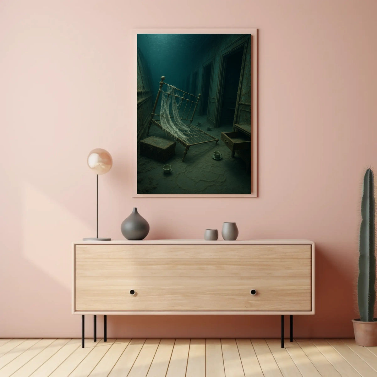 Submerged Serenity Poster