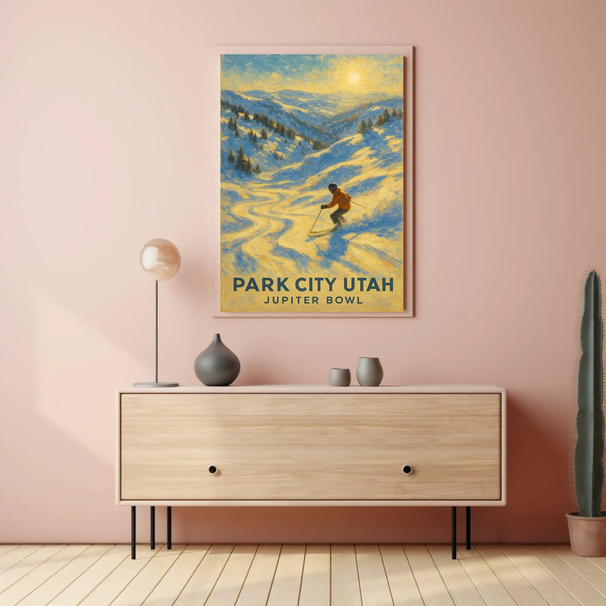 Park City Utah Jupiter Bowl Poster