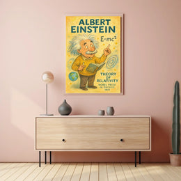 Albert Einstein Theory Of Relativity Poster