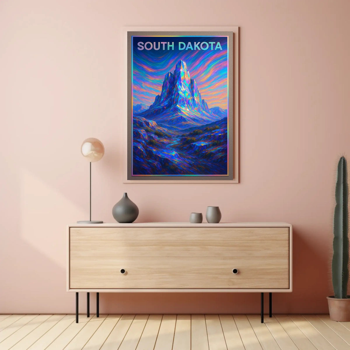 South Dakota Landscape Poster