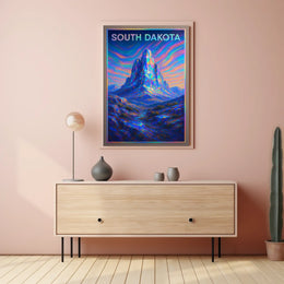 South Dakota Landscape Poster