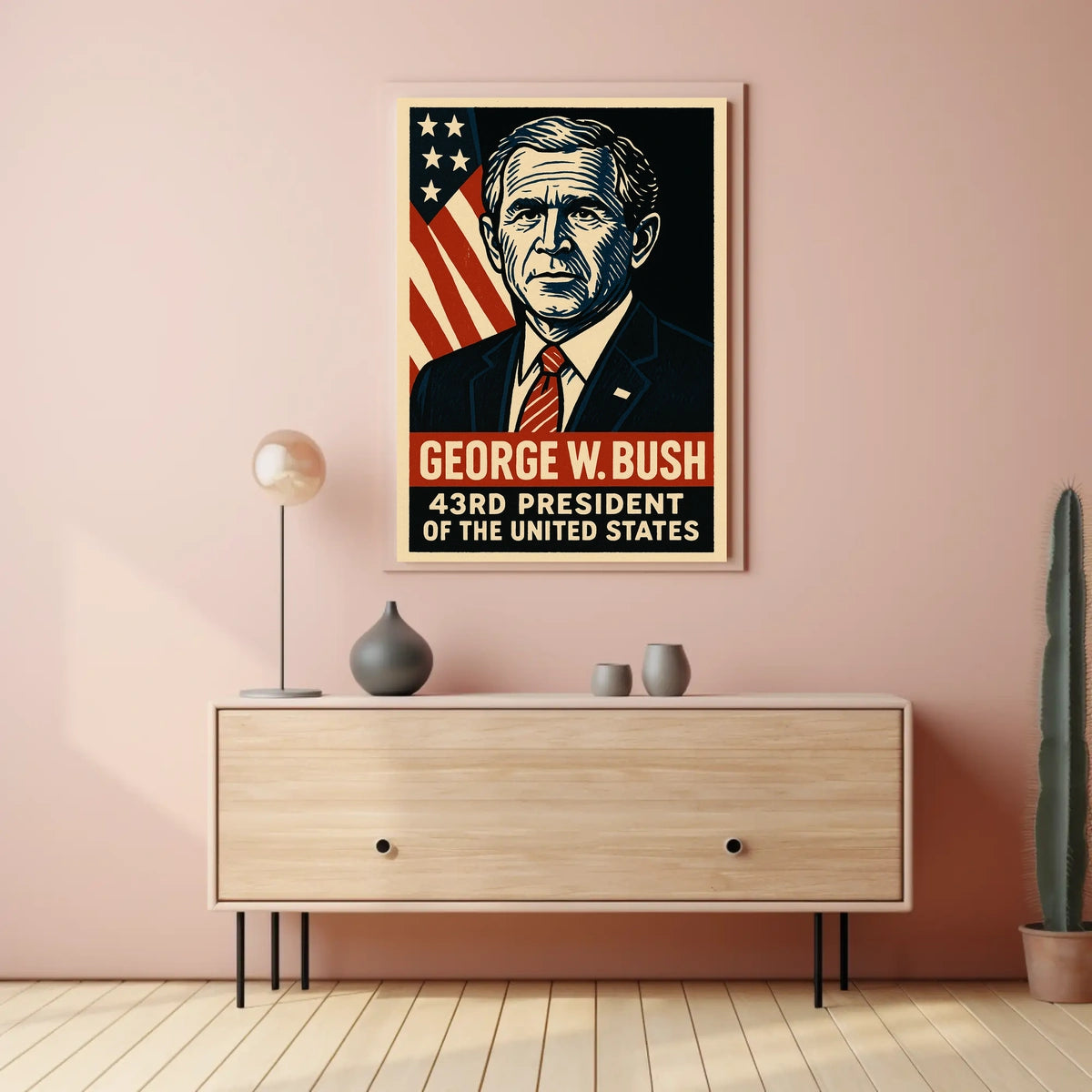 George W. Bush 43Rd President Poster