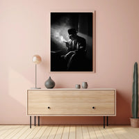 Noir Reflection Poster