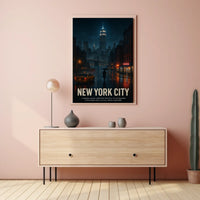 New York City A Sleepless Mosaic Poster