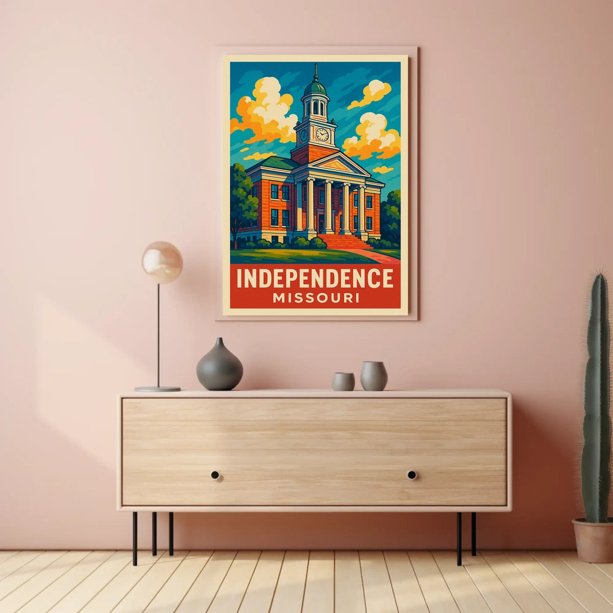 Independence Missouri Historic Poster