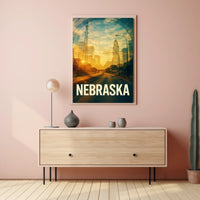 Nebraska A Journey Through the Heartland Poster