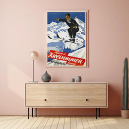 Winter In Zweisimmen Poster