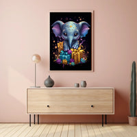 Enchanted Elephant Celebration Poster