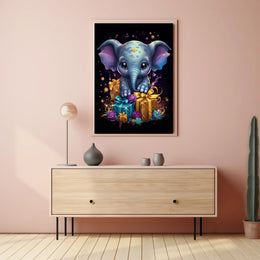Enchanted Elephant Celebration Poster
